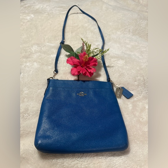 Coach Handbags - Coach Blue Crossbody Bag
